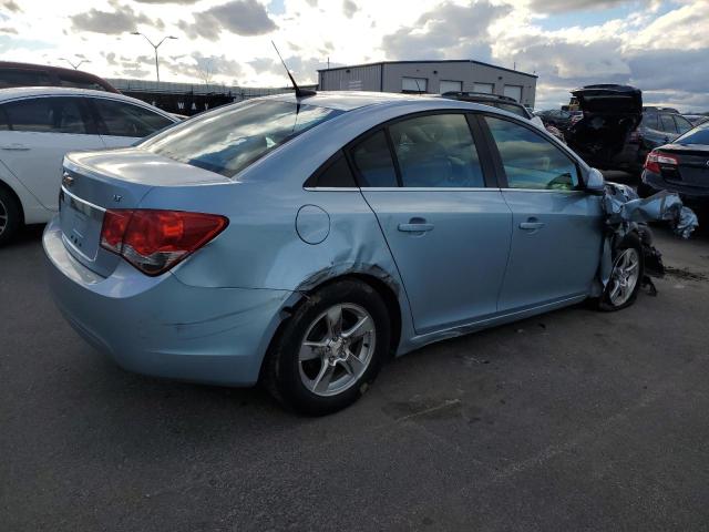 1G1PF5S97B7205310 - 2011 CHEVROLET CRUZE LT BLUE photo 3