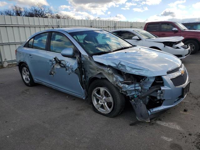 1G1PF5S97B7205310 - 2011 CHEVROLET CRUZE LT BLUE photo 4