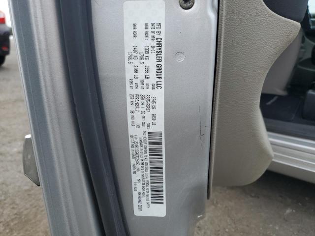 2C4RC1CG4CR125395 - 2012 CHRYSLER TOWN & COU TOURING L SILVER photo 13