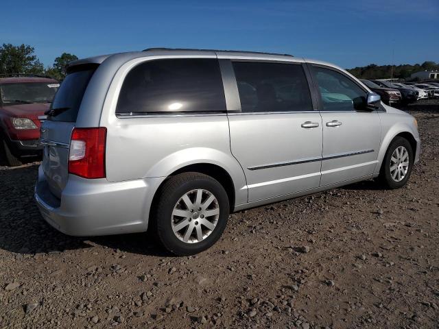 2C4RC1CG4CR125395 - 2012 CHRYSLER TOWN & COU TOURING L SILVER photo 3