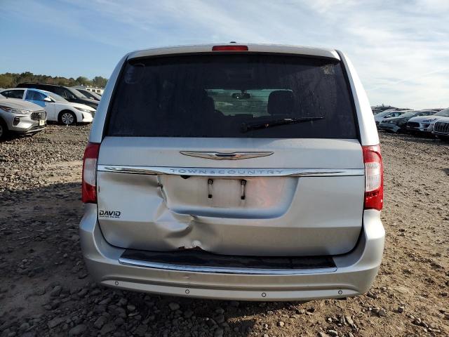 2C4RC1CG4CR125395 - 2012 CHRYSLER TOWN & COU TOURING L SILVER photo 6