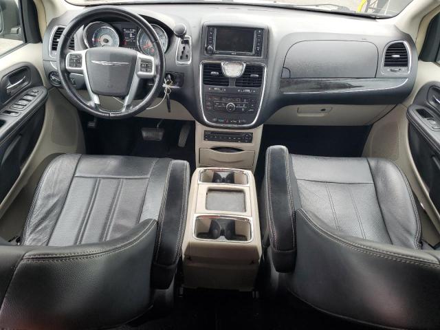 2C4RC1CG4CR125395 - 2012 CHRYSLER TOWN & COU TOURING L SILVER photo 8