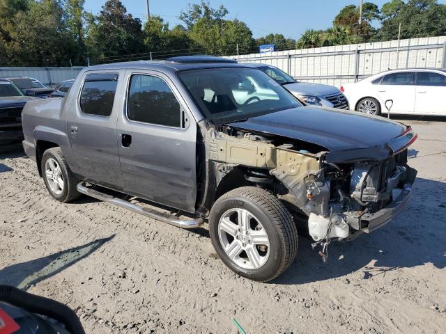 5FPYK1F54DB010423 - 2013 HONDA RIDGELINE RTL Сұр фото 4