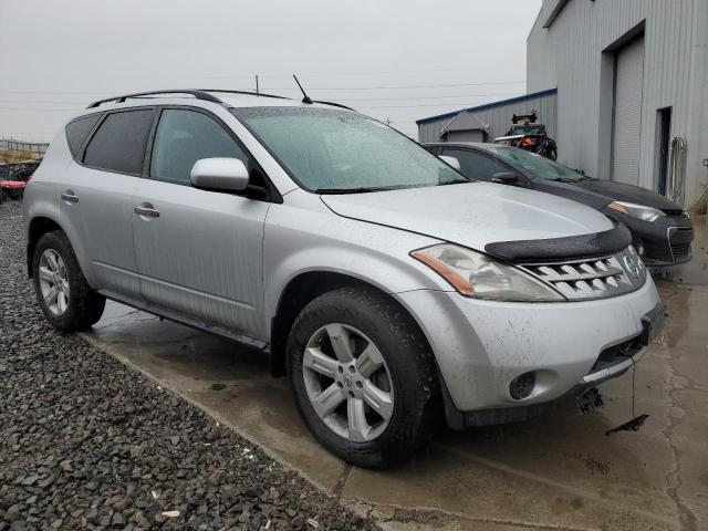 JN8AZ08WX7W621924 - 2007 NISSAN MURANO SL SILVER photo 4