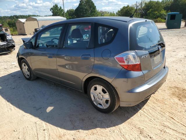 JHMGE8H36DC074281 - 2013 HONDA FIT GRAY photo 2