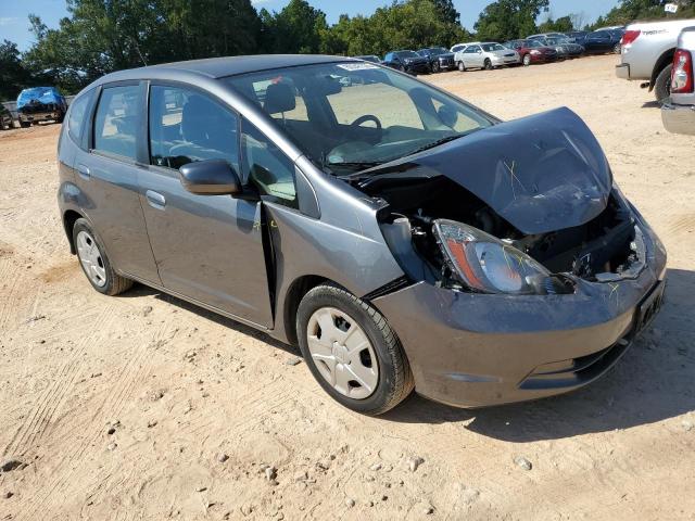 JHMGE8H36DC074281 - 2013 HONDA FIT GRAY photo 4