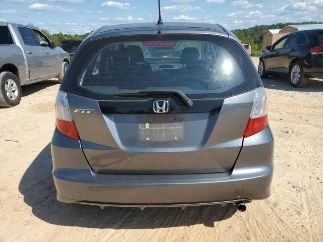 JHMGE8H36DC074281 - 2013 HONDA FIT GRAY photo 6