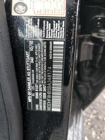 WDDHF8HB5BA348174 - 2011 MERCEDES-BENZ E 350 4MATIC BLACK photo 12