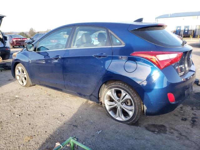 KMHD35LE8DU105506 - 2013 HYUNDAI ELANTRA GT BLUE photo 2