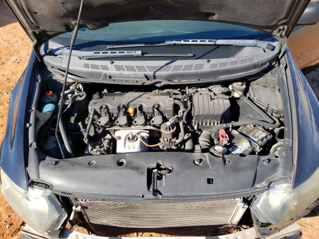 2HGFG12999H514172 - 2009 HONDA CIVIC EXL შავი ფოტო 11