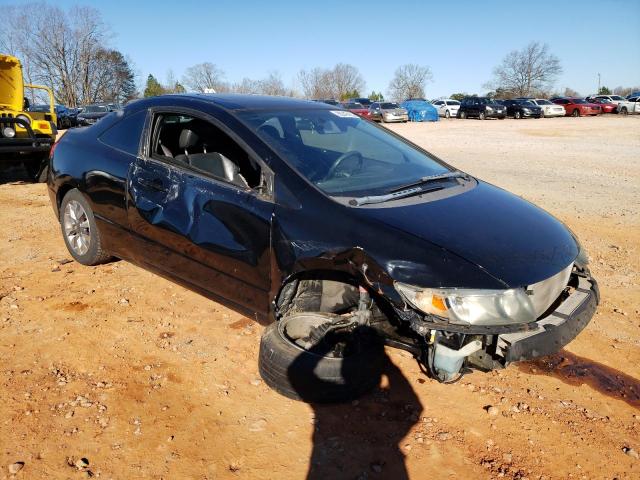 2HGFG12999H514172 - 2009 HONDA CIVIC EXL BLACK photo 4