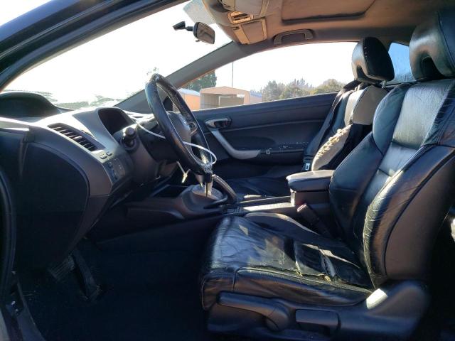 2HGFG12999H514172 - 2009 HONDA CIVIC EXL შავი ფოტო 7