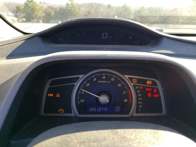 2HGFG12999H514172 - 2009 HONDA CIVIC EXL შავი ფოტო 9