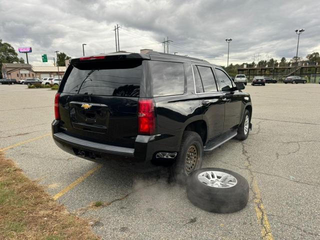 1GNSKBKC8GR332481 - 2016 CHEVROLET TAHOE K1500 LT BLACK photo 4