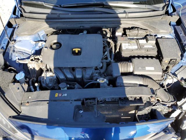 5NPD74LF0KH458776 - 2019 HYUNDAI ELANTRA SE BLUE photo 11