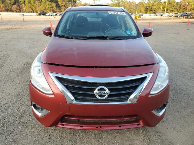 3N1CN7AP2HL869493 - 2017 NISSAN VERSA S RED photo 5