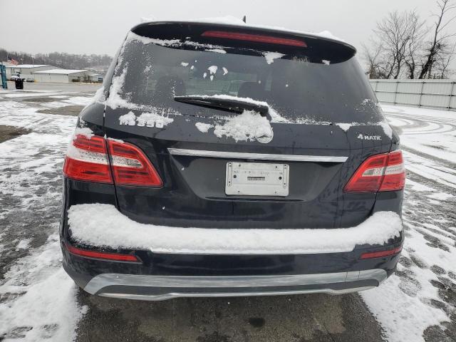4JGDA5HB4DA115102 - 2013 MERCEDES-BENZ ML 350 4MATIC BLACK photo 6