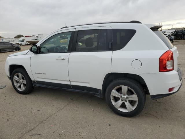 1C4NJCEA5CD649652 - 2012 JEEP COMPASS LATITUDE WHITE photo 2