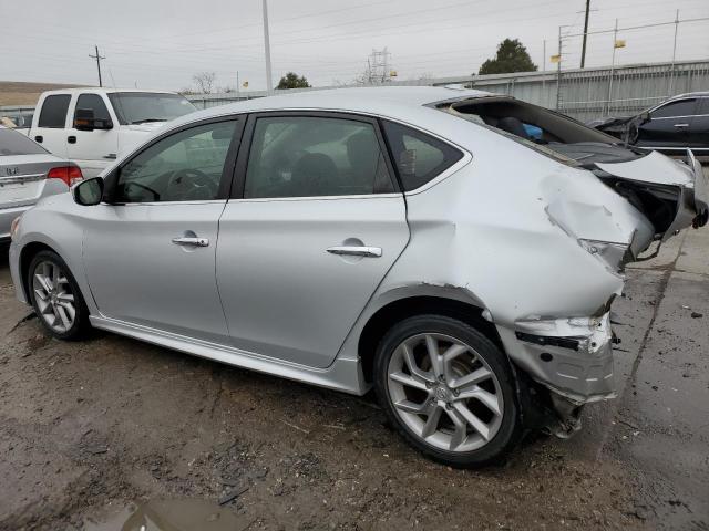 3N1AB7AP0DL735673 - 2013 NISSAN SENTRA S SILVER photo 2