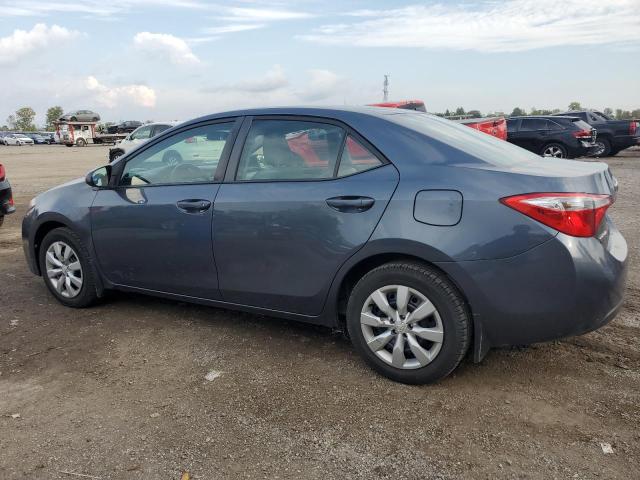 2T1BURHE3GC657683 - 2016 TOYOTA COROLLA L GRAY photo 2