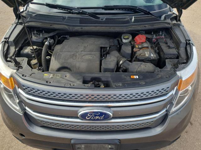 1FMHK8F83BGA32262 - 2011 FORD EXPLORER LIMITED GRAY photo 12