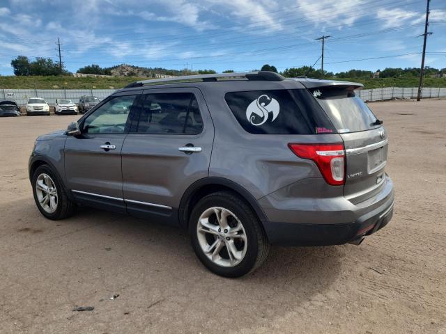 1FMHK8F83BGA32262 - 2011 FORD EXPLORER LIMITED GRAY photo 2