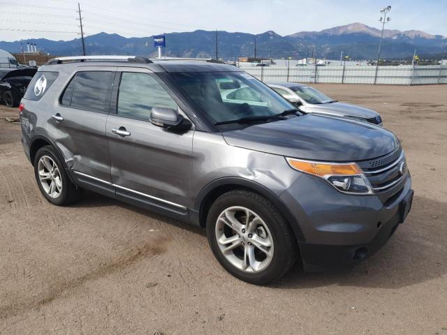 1FMHK8F83BGA32262 - 2011 FORD EXPLORER LIMITED GRAY photo 4