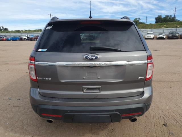 1FMHK8F83BGA32262 - 2011 FORD EXPLORER LIMITED GRAY photo 6