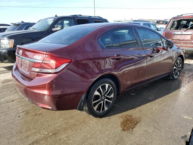 19XFB2F80FE107613 - 2015 HONDA CIVIC EX MAROON photo 3