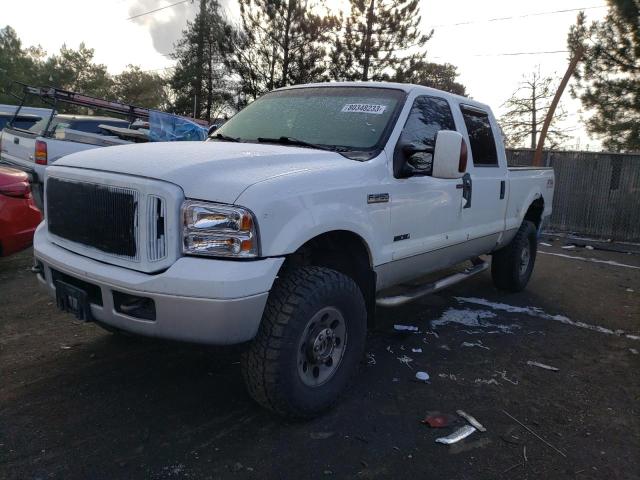 1FTSW21P77EA06146 - 2007 FORD F250 SUPER DUTY WHITE photo 1