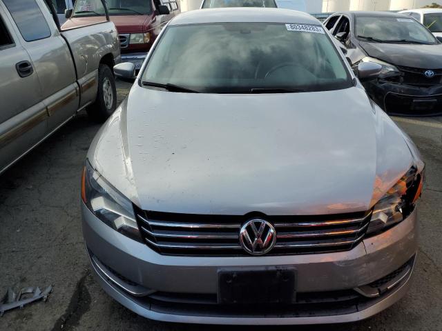 1VWBP7A36CC106099 - 2012 VOLKSWAGEN PASSAT SE SILVER photo 5