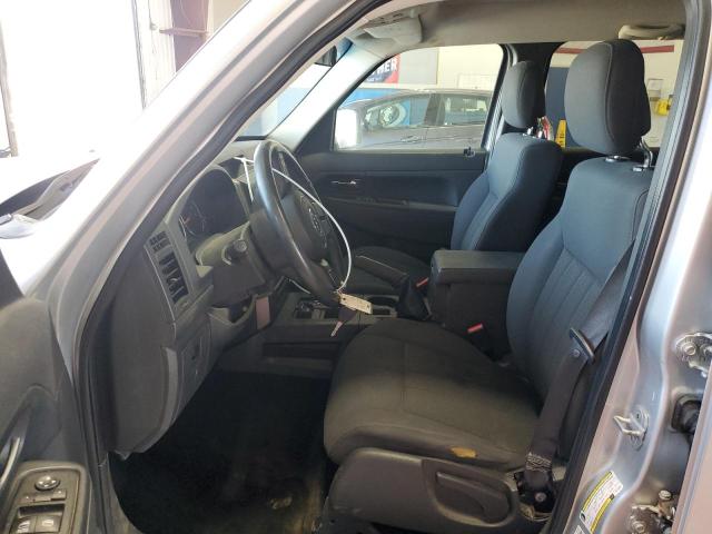 1C4PJMAKXCW143896 - 2012 JEEP LIBERTY SPORT SILVER photo 7