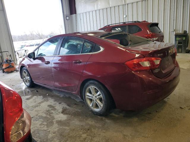 1G1BE5SM9G7295102 - 2016 CHEVROLET CRUZE LT MAROON photo 2