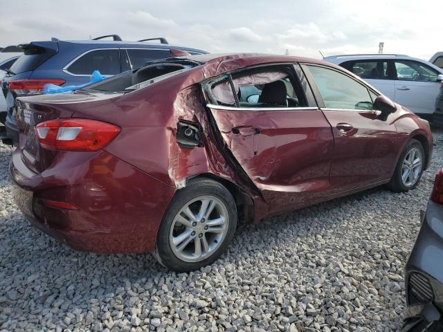 1G1BE5SM9G7295102 - 2016 CHEVROLET CRUZE LT MAROON photo 3