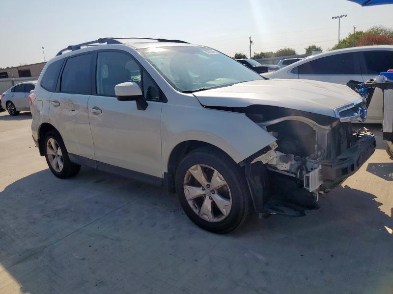 JF2SJADC3FG566347 - 2015 SUBARU FORESTER 2.5I PREMIUM თეთრი ფოტო 4