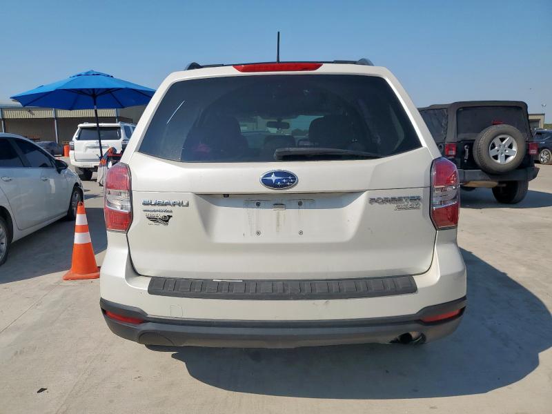 JF2SJADC3FG566347 - 2015 SUBARU FORESTER 2.5I PREMIUM თეთრი ფოტო 6