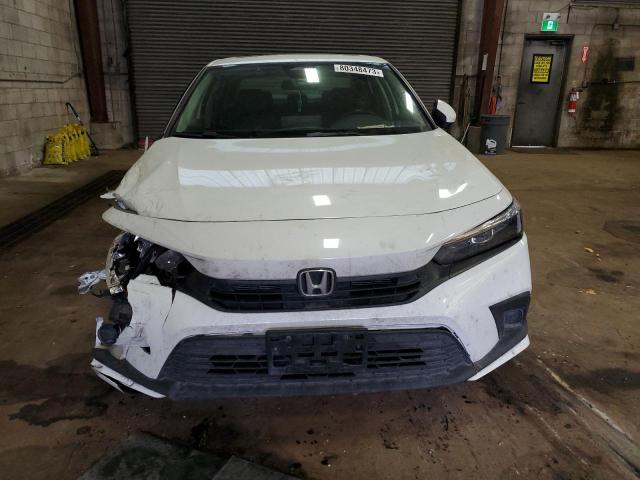 2HGFE2F3XNH103679 - 2022 HONDA CIVIC EX WHITE photo 5