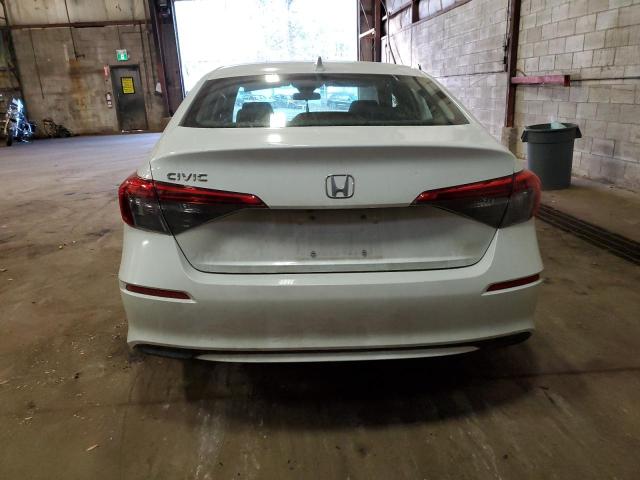 2HGFE2F3XNH103679 - 2022 HONDA CIVIC EX WHITE photo 6