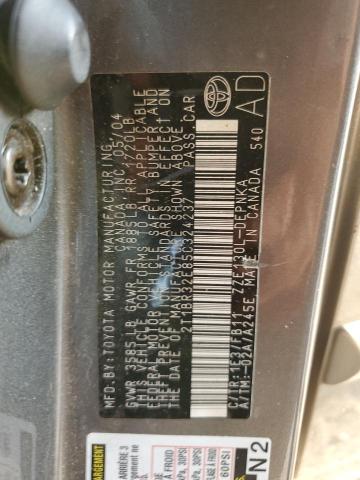 2T1BR32E85C324237 - 2005 TOYOTA COROLLA CE Gris foto 13