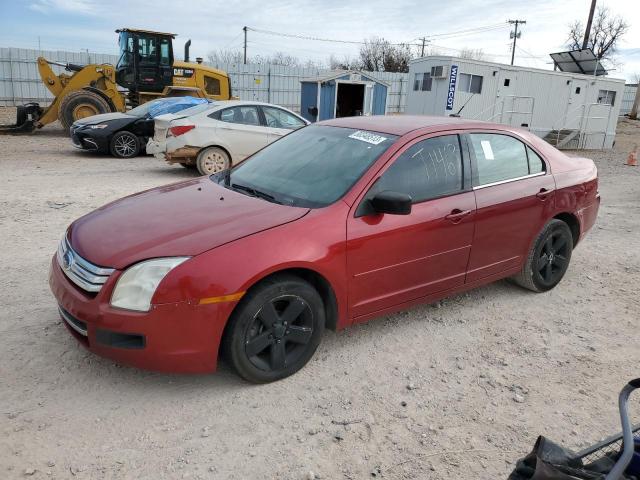 3FAHP06Z87R166920 - 2007 FORD FUSION S RED photo 1