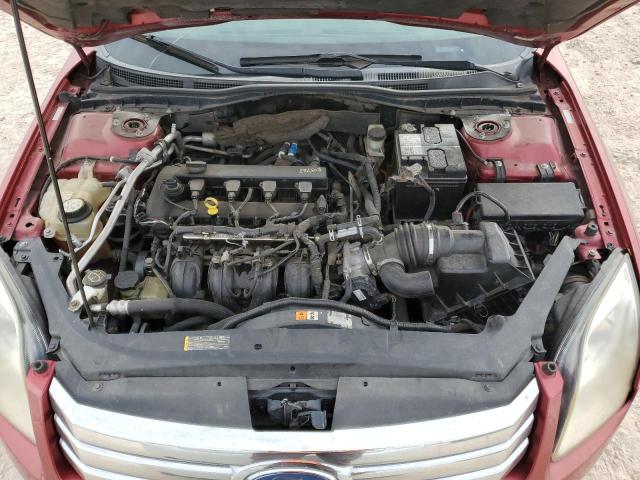 3FAHP06Z87R166920 - 2007 FORD FUSION S RED photo 11