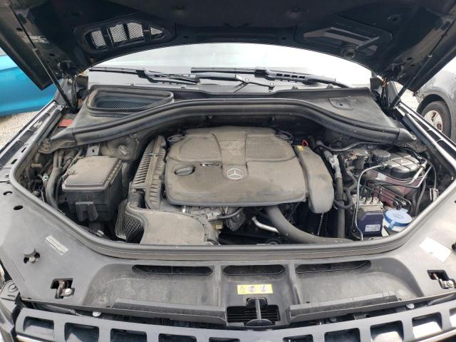 4JGDA5HB4FA484061 - 2015 MERCEDES-BENZ ML 350 4MATIC BLACK photo 12
