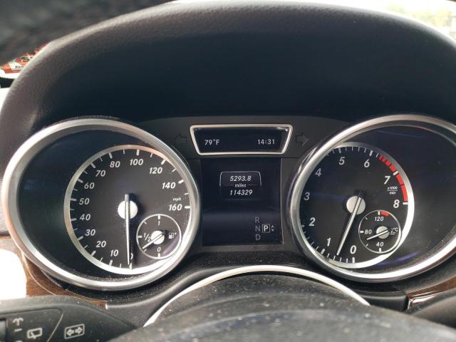 4JGDA5HB4FA484061 - 2015 MERCEDES-BENZ ML 350 4MATIC BLACK photo 9