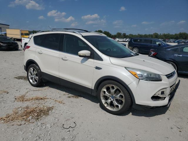 1FMCU9J96DUC14410 - 2013 FORD ESCAPE TITANIUM WHITE photo 4