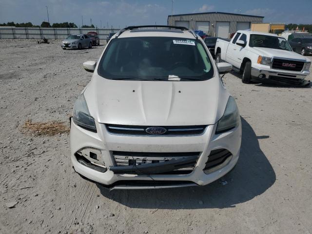 1FMCU9J96DUC14410 - 2013 FORD ESCAPE TITANIUM WHITE photo 5