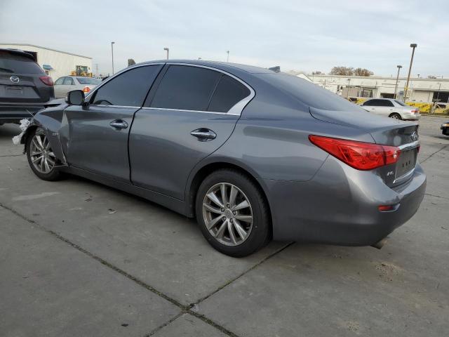 JN1CV7ARXHM681053 - 2017 INFINITI Q50 BASE GRAY photo 2