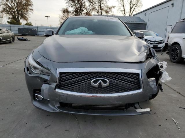 JN1CV7ARXHM681053 - 2017 INFINITI Q50 BASE GRAY photo 5