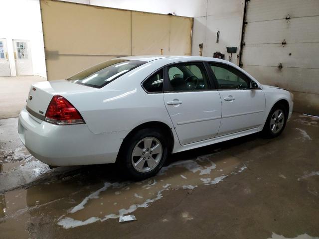 2G1WG5EK7B1115952 - 2011 CHEVROLET IMPALA LT WHITE photo 3