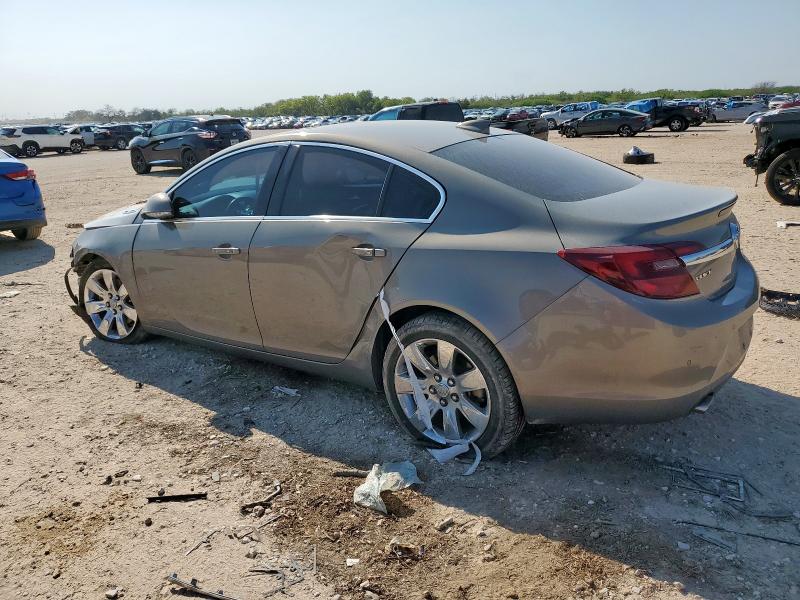 2G4GR5GX9H9140355 - 2017 BUICK REGAL PREMIUM GRAY photo 2