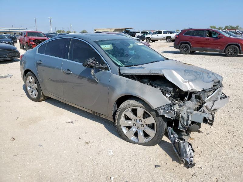 2G4GR5GX9H9140355 - 2017 BUICK REGAL PREMIUM GRAY photo 4